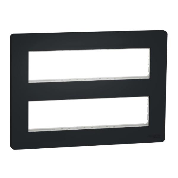 MARCO 2x8 MÓDULOS BLANCO ANTRACITA