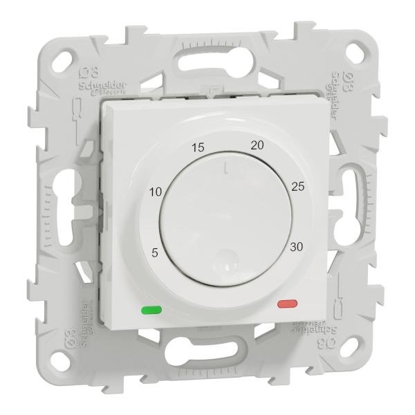 New Unica -Termostato de suelo -  10A -  Blanco