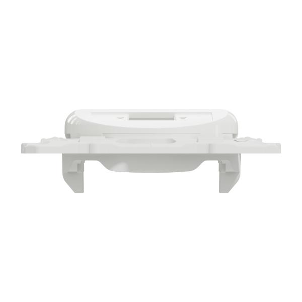 Odace - optical fibre centre plate - SC APC simplex - white