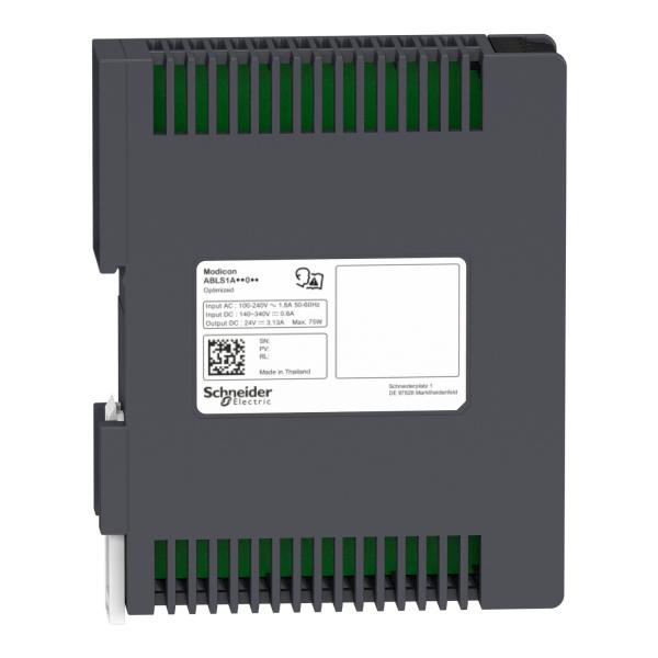 Phaseo ABL7, ABL8 - Fuente de alimentación regulada, 100-240v ac, 24v 3.1 a, monofásica, optimizada