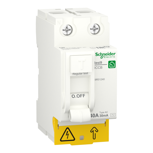 Interruptor Diferencial; Resi9; 2P; 40 A; 30 mA; AC