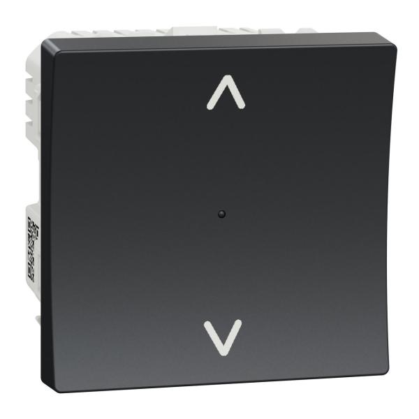 INTERRUPTOR PERSIANAS WISER ANTRACITA