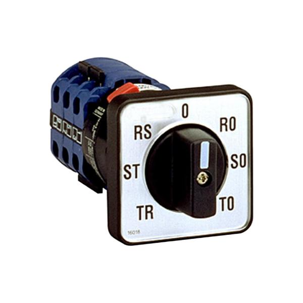 CONMUTADOR DE VOLTMETRO DE LEVAS 3L Y 3LN 450 PARA DIMETRO 22,3mm