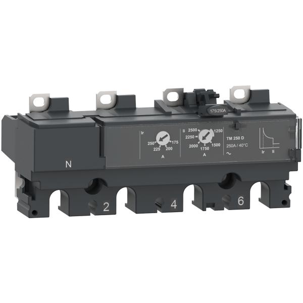 Unidad de control ComPacT NSX250 AC 4P3R 250A TMD
