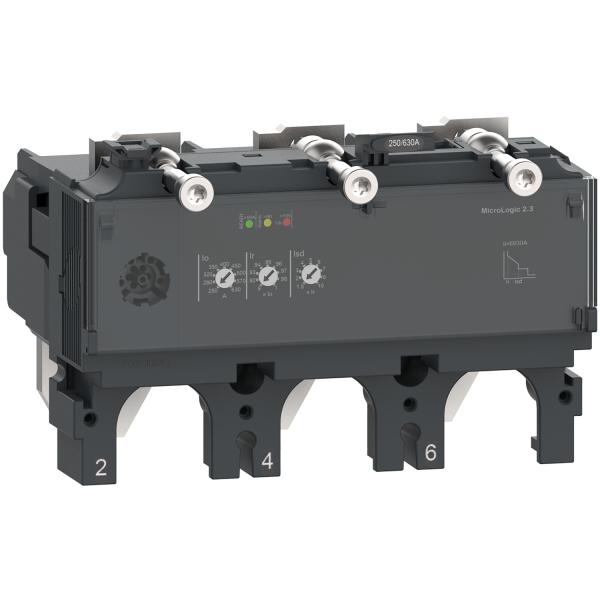 Unidad de control ComPacT NSX630 AC 3P3R 630A Micrologic 2.3