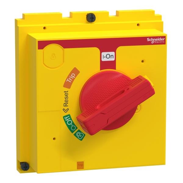 Mando Rotativo directo para ComPacT NSX400-630 rojo-amarillo