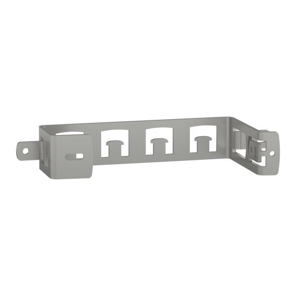 2 Soportes G para bornas y colector PE
