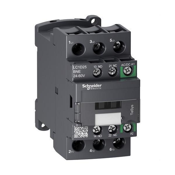 CONTACTOR 3P (3NA) 25A 24-60V AC/DC