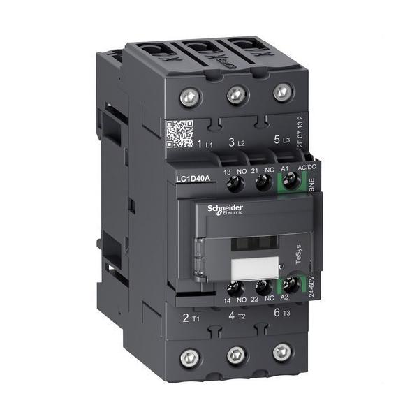 CONTACTOR 3P AC3 40A 24-60V AC/DC