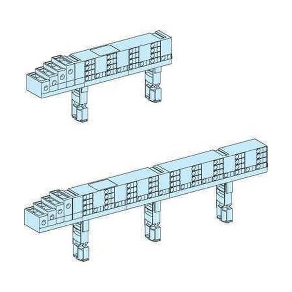 MULTICLIP 63A 1/2 FILA 4P (3 FASES + N)