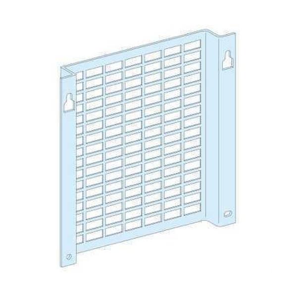 PLACA SOPORTE PERFORADA EMBUTIDA 6 MÓDULOS-G
