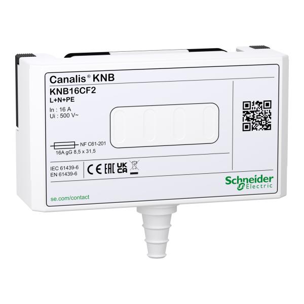 Canalis - Conector 16 A F + N con fusible NF