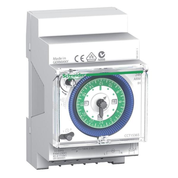 INTERRUPTOR HORARIO ANALGICO IH 24h CON 3 MDULOS 150h 1C-16A