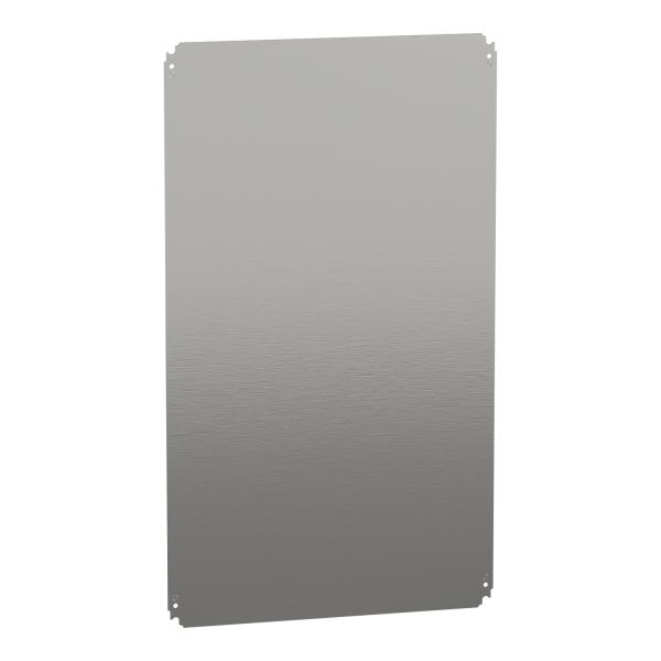 Placa de montaje de acero galvanizado. Dimensiones  1000X600