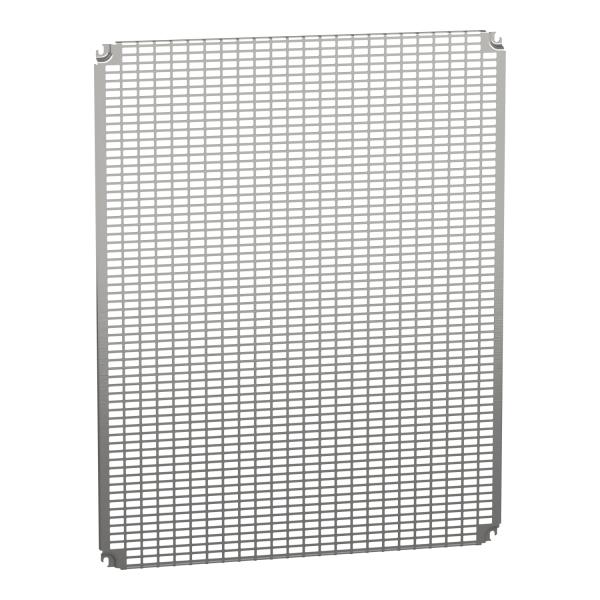 Placa de montaje Telequick con mecanizado universal 11x26mm. Dimensiones  1000X800