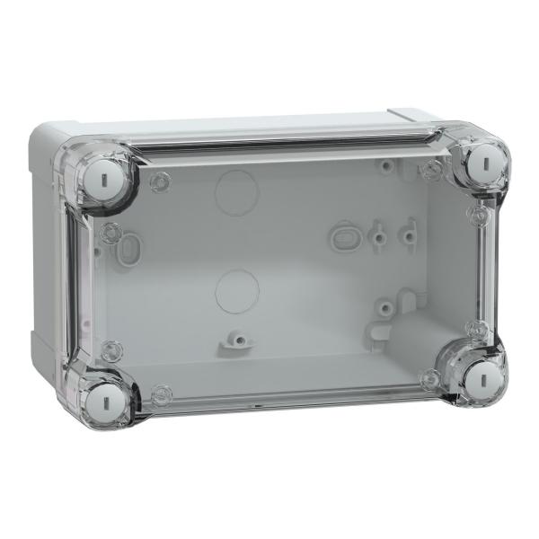 CAJA INDUSTRIAL ABS 192x121x107 TAPA TRANSPARENTE