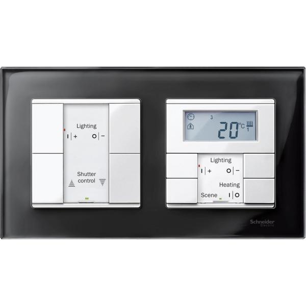 MARCO CON 2 ELEMENTOS ELEGANCE NEGRO CRISTAL