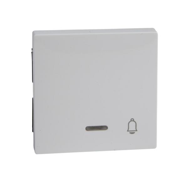 TECLA SÍMBOLO CAMPANA VISOR ELEGANCE BLANCO ACTIVO