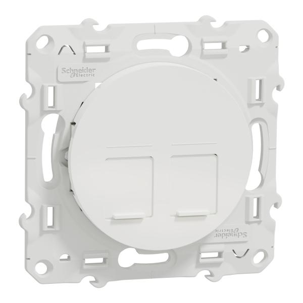 Toma RJ-45 doble categoria 6 UTP