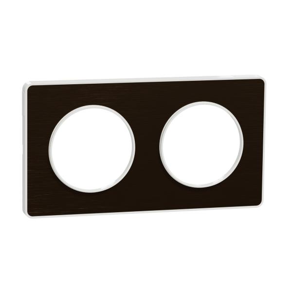 MARCO TOUCH CON 2 ELEMENTOS BRONCE CEPILLADO