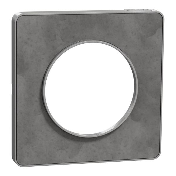 MARCO TOUCH CON 1 ELEMENTO ODACE PLATA ARDESIA