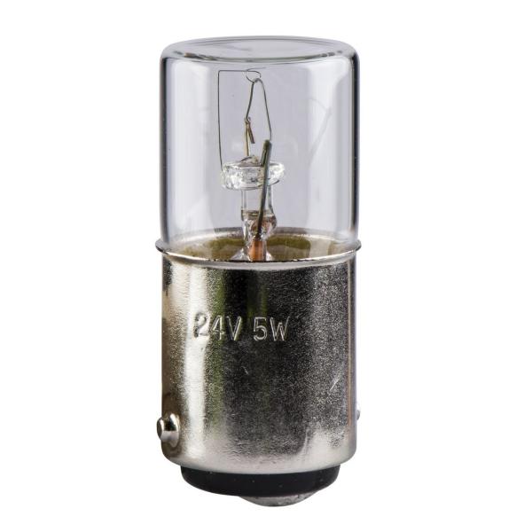 LÁMPARA INCANDESCENTE CASQUILLO BA15D 24V