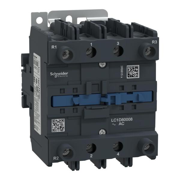 CONTACTOR 80A 2P+2R 110V 50-60Hz