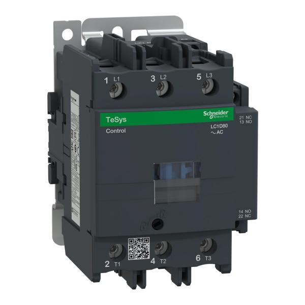 CONTACTOR 80A 1 NA/1 NC 120V 50-60Hz
