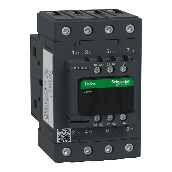 Contactor Tesys D - 4P(4 NA) - AC-1 - <= 440 V 80 A - 110 V CA 50/60 Hz bobina
