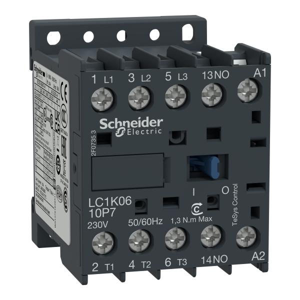 Contactor TeSys K - 3P(3 NA) - AC-3 - <= 440 V 12 A - 120 V bobina CA