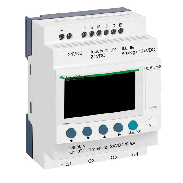 REL PROGRAMABLE MDULO 24V E/S 10