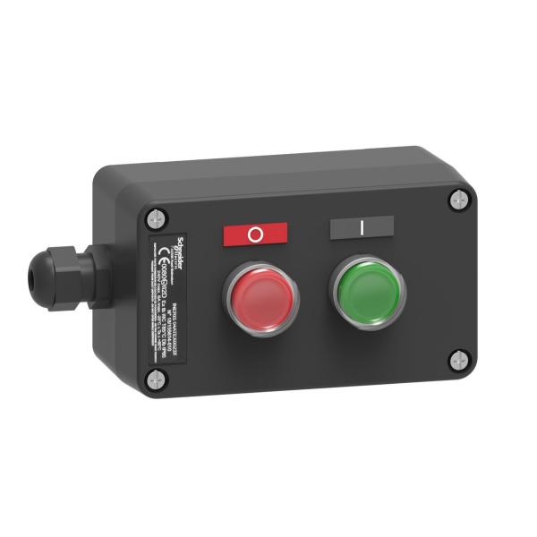 CAJA PULSADOR ATEX PLÁSTICO MARCHA / PARO