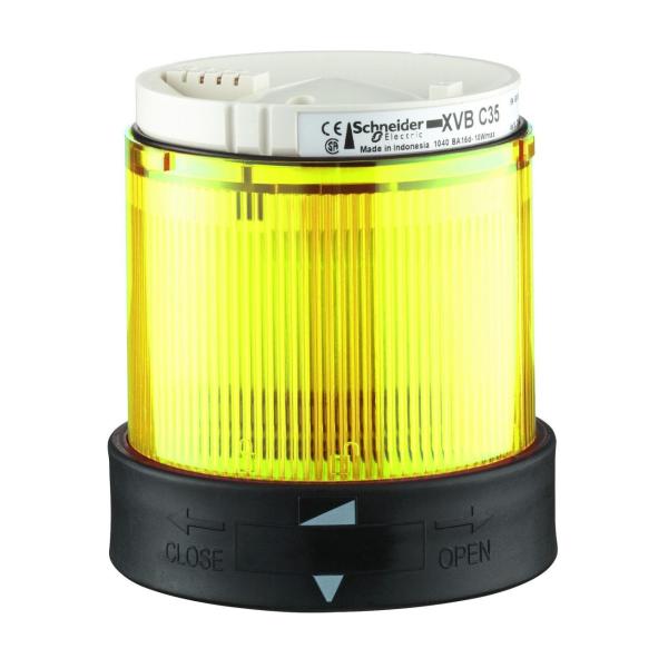 ELEMENTO LUMINOSO SEALIZACIN PERMANENTE LED 24V AMARILLO