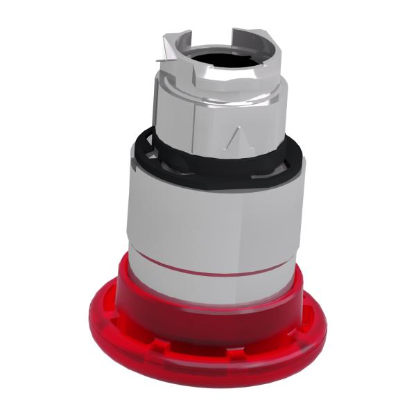 Cabeza pulsador seta luminoso  rojo