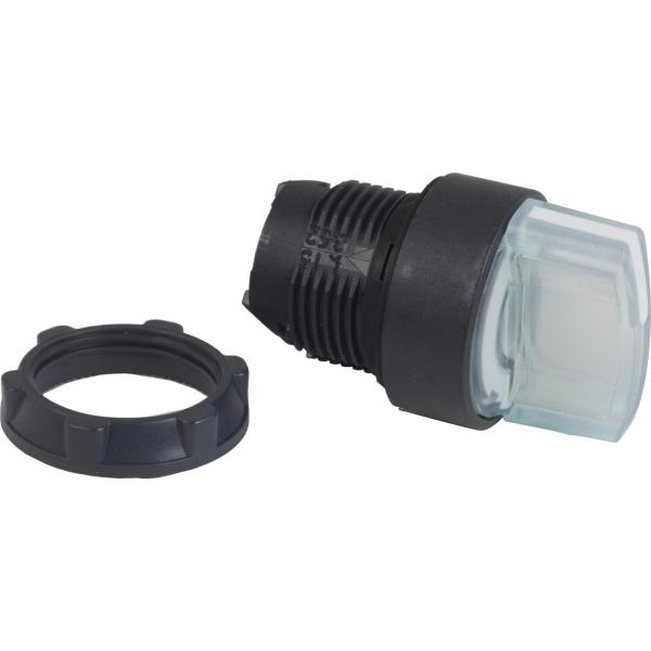 CABEZA SELECTOR DIÁMETRO 22 CON 2 FIJAS MANETA BLANCA EMBELLECEDOR PLÁSTICO