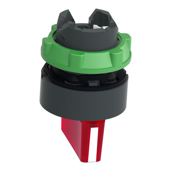 Cabeza selector luminoso  3 posiciones   rojo