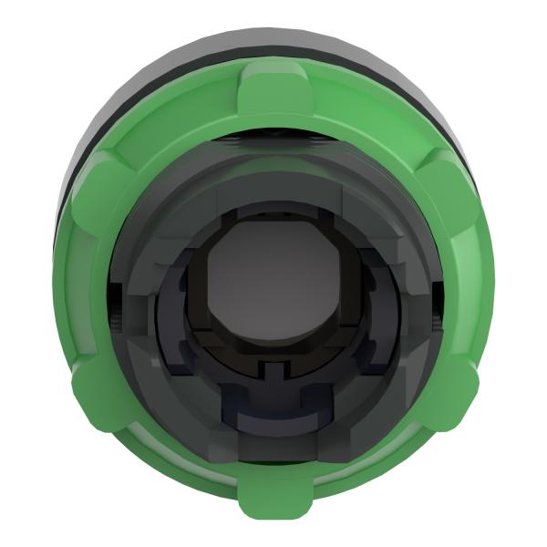 Cabeza pulsador  luminoso led saliente rojo