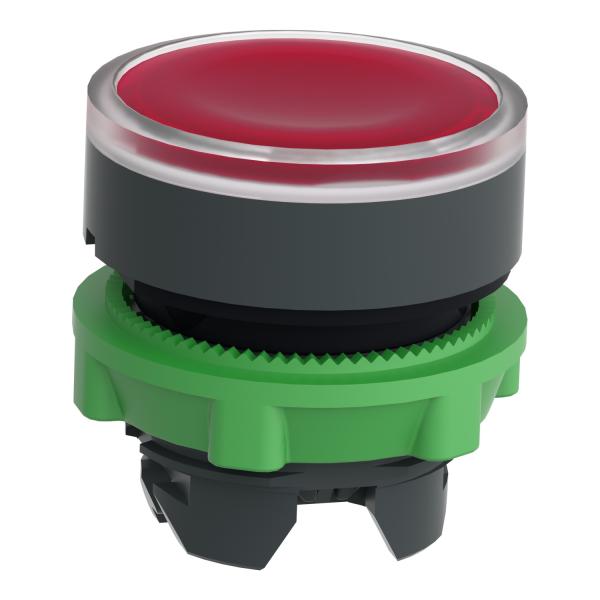 Harmony XB5 - Cabeza pulsador  luminoso rasante led  rojo