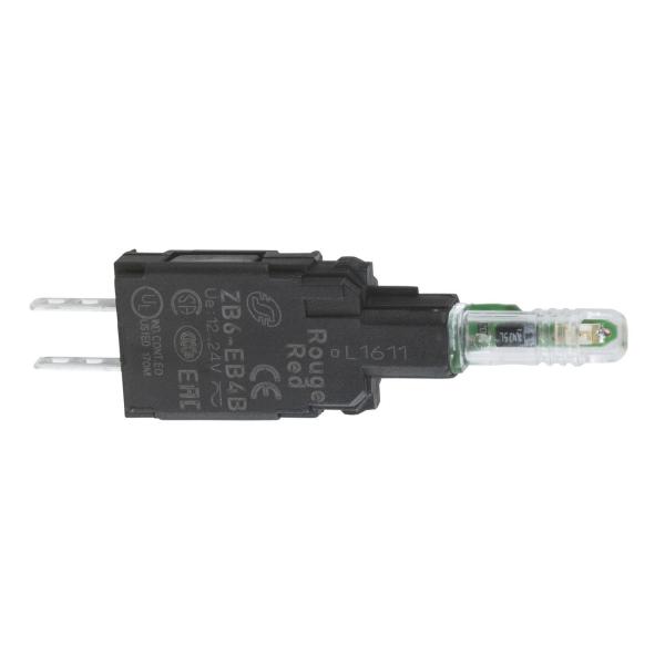 CUERPO PILOTO DIÁMETRO 16 12-24V BLANCO LED INTEGRADO