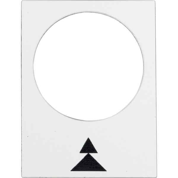 ETIQUETA 30x40mm BLANCO DERECHA PV-GV