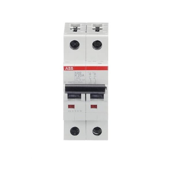 INTERRUPTOR AUTOMTICO S202-K20 2P 20A K 10kA