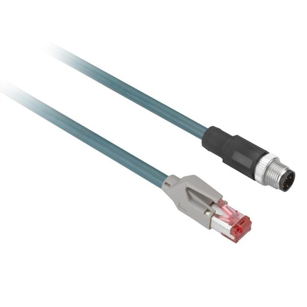 CABLE XG ETHERNET M12-RJ45 3m