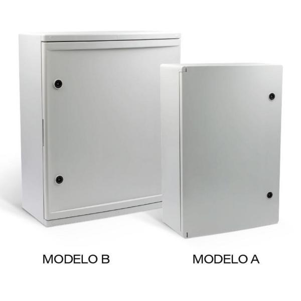 ARMARIO PUERTA CIEGA 300x400x195mm GRIS RAL7035