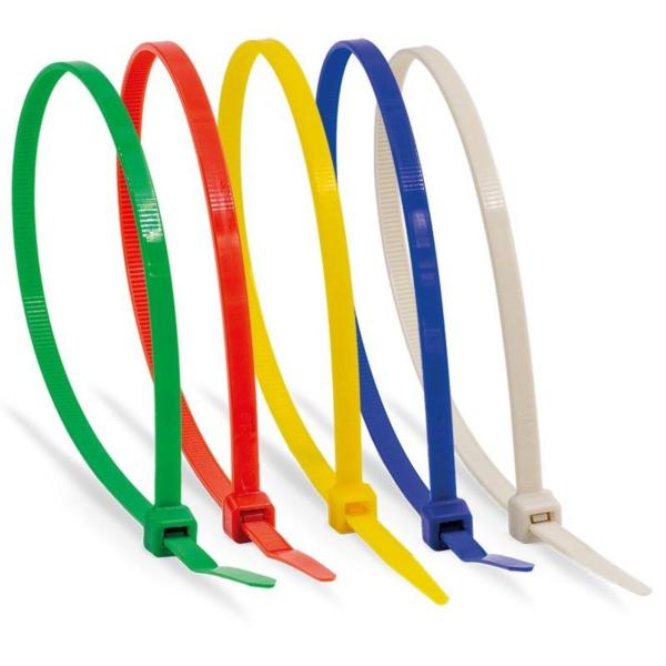 BRIDA SUJETACABLES 300x4,8mm AZUL