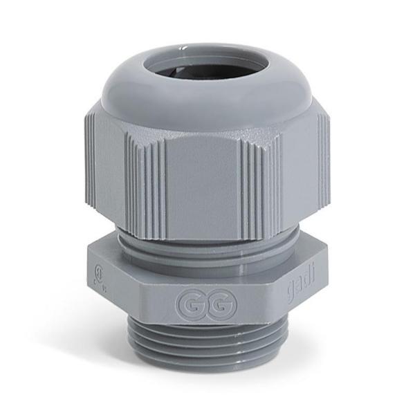 PRENSAESTOPAS GADI POLIAMIDA HEXAGONAL Pg11 GRIS