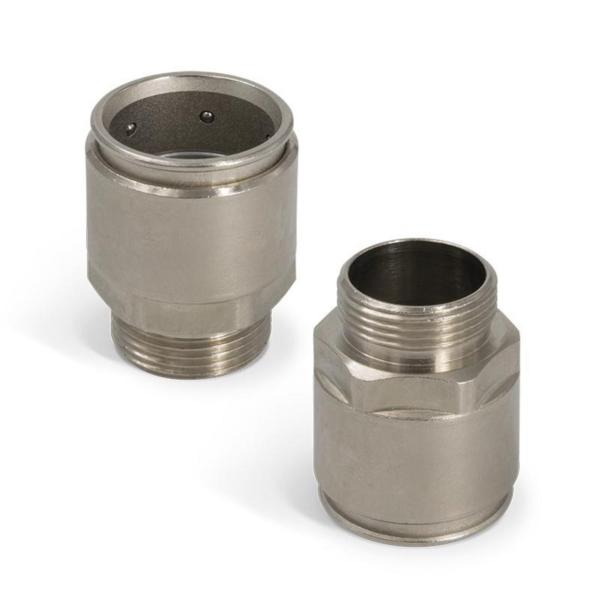 RACOR LATÓN NÍQUEL M25x1,5 IP67