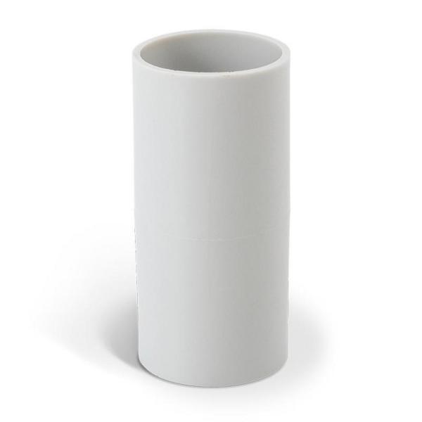 MANGUITO UNIÓN TUBO LIBRE DE HALÓGENOS M25 IP40 GRIS