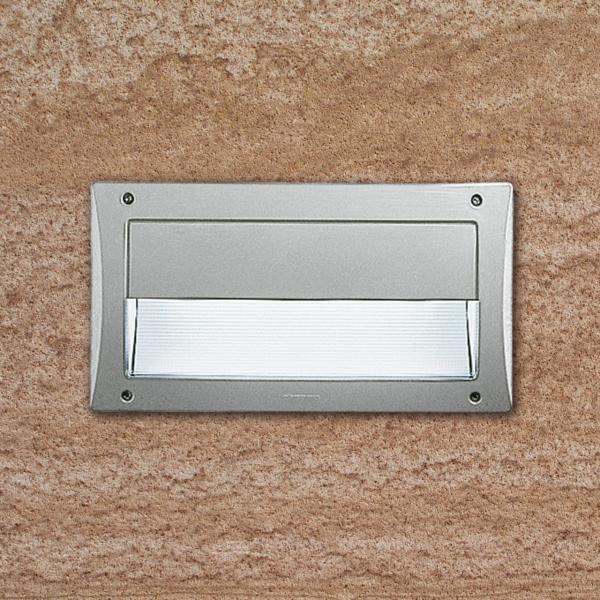 LUMINARIA EXTERIOR 1607 BOX 1 FLC 1x18L CELL GRIS