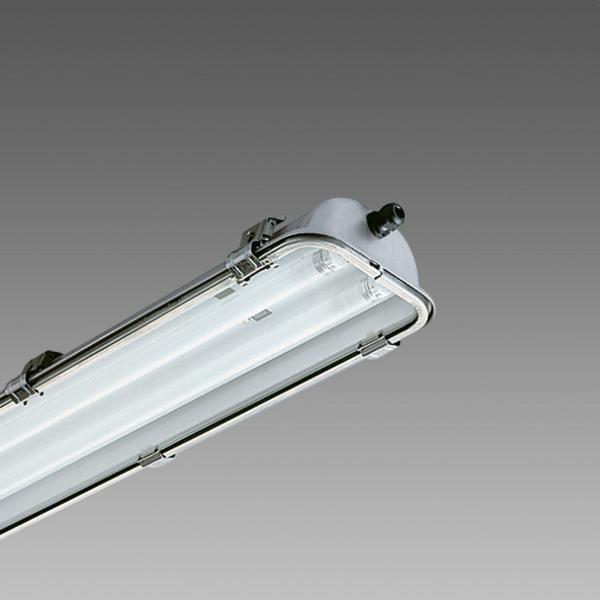 LUMINARIA VIAL 999 FORMA FL 2x58 CEL INOX