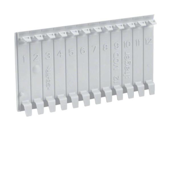 OBTURADOR CON PRECORTE 1/2"M CAJA VECTOR RAL7035